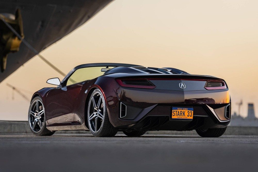Acura NSX do filme Vingadores de 2012 foi construído a partir de um NSX de 1991.
