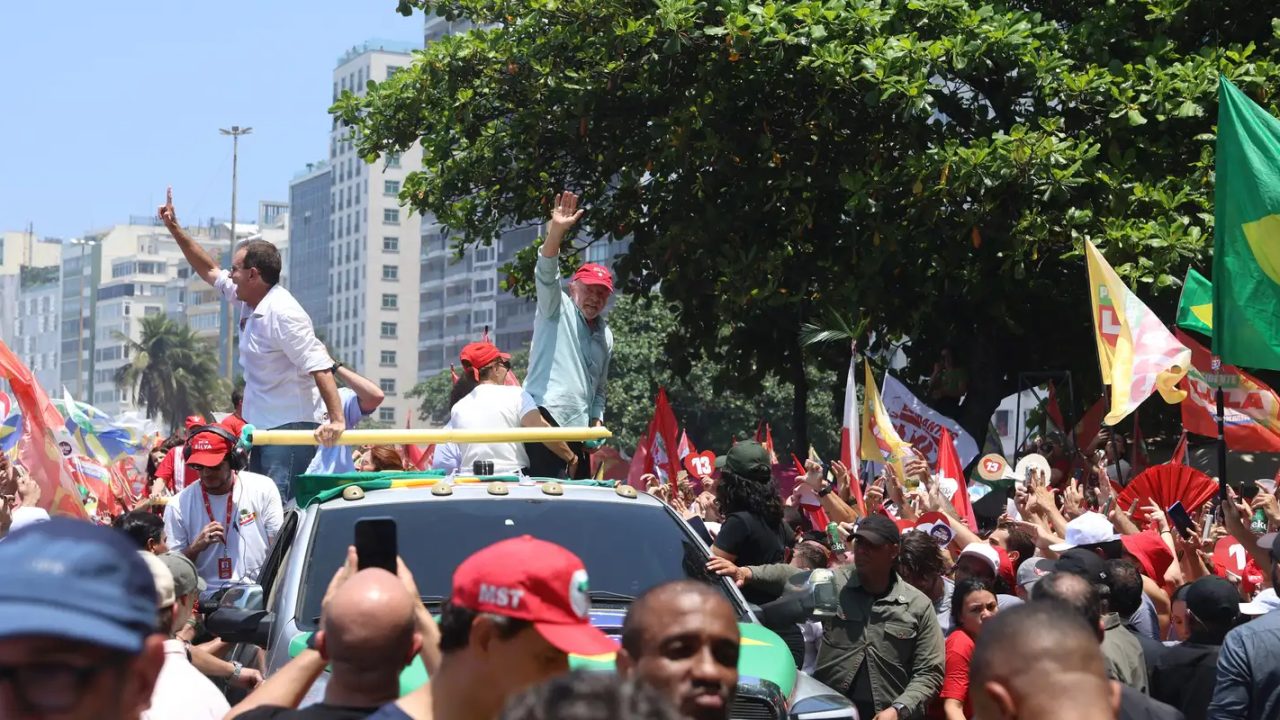Luiz Inácio Lula da Silva em evento oficial
