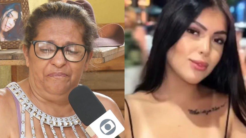 Marisa, mãe de Beatriz Vitória Aparecida Neves Mota