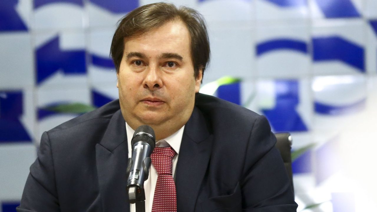 Líderes do Centrão reunidos com presidente da Câmara Hugo Motta