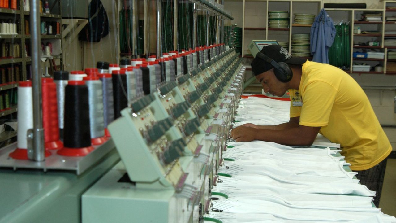 Gráfico mostrando o Índice de Confiança do Empresário Industrial em outubro