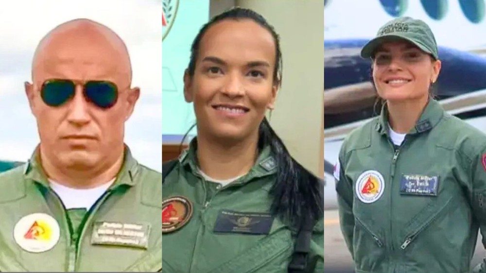 Tenente-coronel Luis Fernando Silvestre, tenente Alice dos Santos Almeida e tenente Gabriela Emília Soares Resende são as vítimas do acidente com o avião da PMMG no Vale do Aço