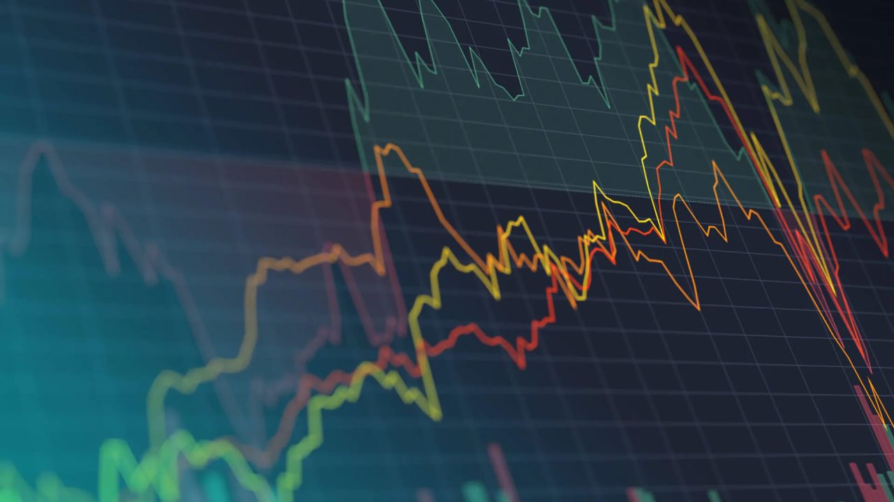 Tela de negociação mostrando cotação do dólar em reais