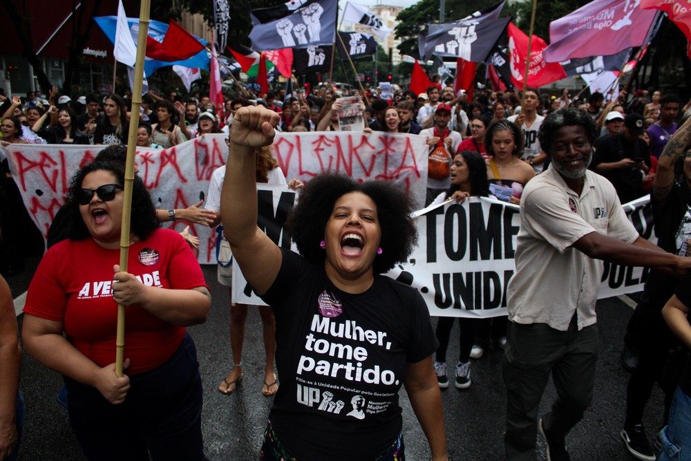 Samara Martins, ex-candidata da Unidade Popular (UP) à Presidência da República
