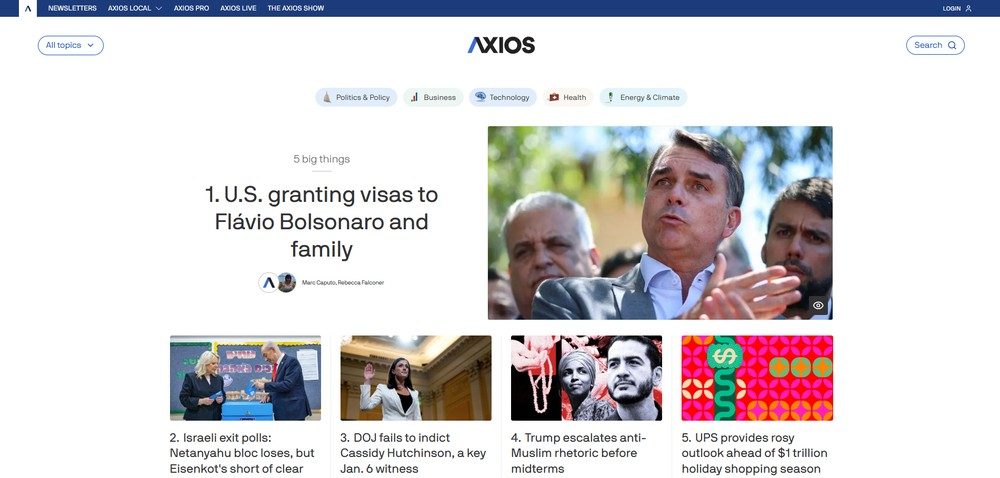 Segundo o site Axios, o governo Trump deve dar novo apoio à fuga de Flávio