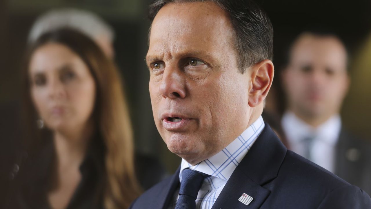 João Doria publicando mensagem nas redes sociais reconhecendo vitória de Lula