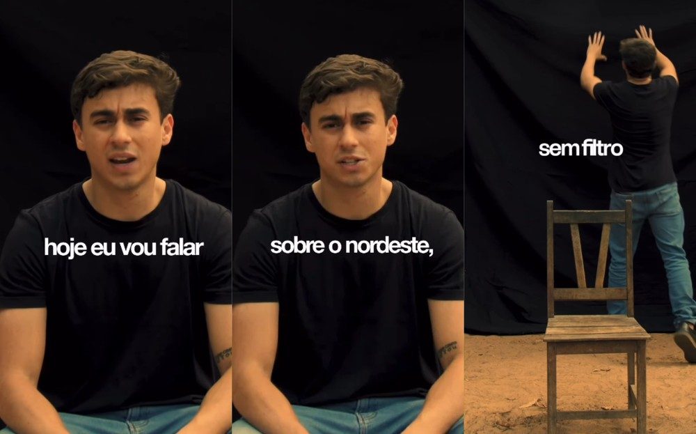Vídeo publicado por Nikolas Ferreira com entrevistas de moradores da Bahia sobre ações do governo do PT na região.