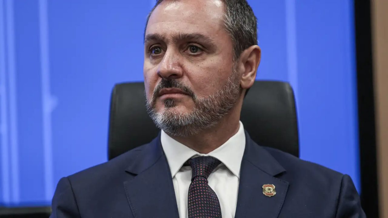 Andrei Rodrigues, diretor‑geral da Polícia Federal, em sessão institucional