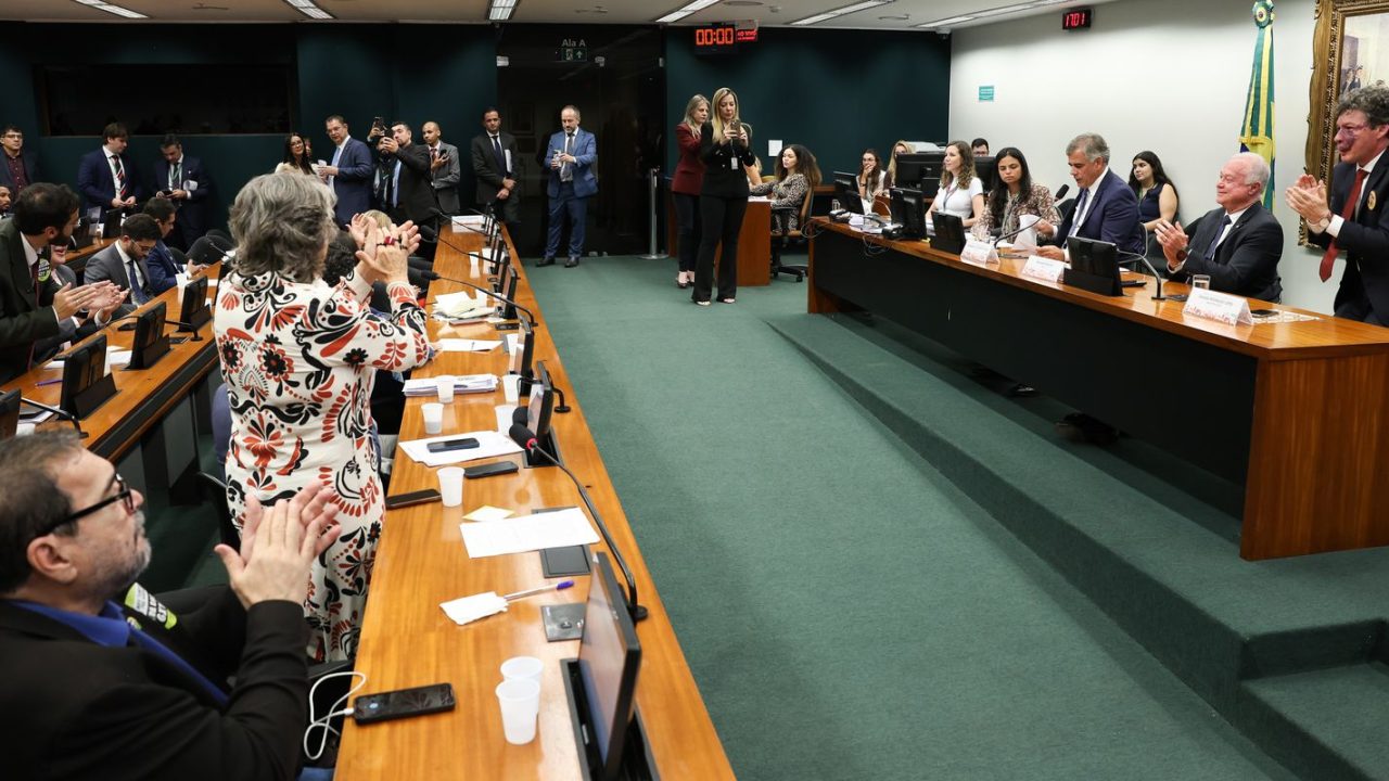 Plenário do Senado Federal em sessão de votação