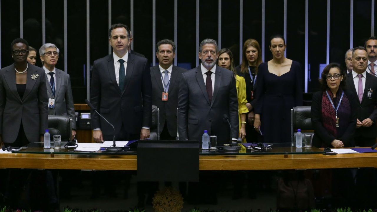 Plenário do Senado Federal durante sessão de votação