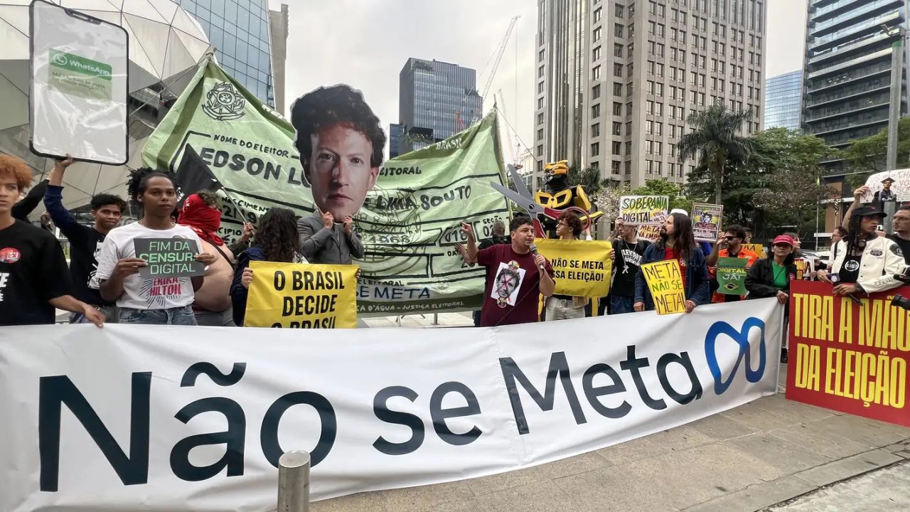 Sala de reunião do TSE com representantes da Meta e campanhas eleitorais